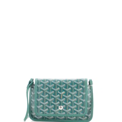 Goyard Plumet Clutch Wallet Coated Canvas In Green