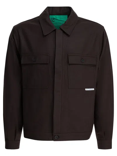 Gr10k Brown Wool Blend Jacket