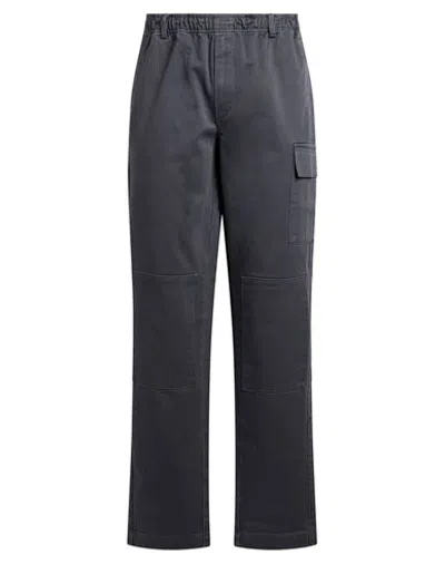 Gr10k Man Pants Grey Size 34 Cotton In Gray