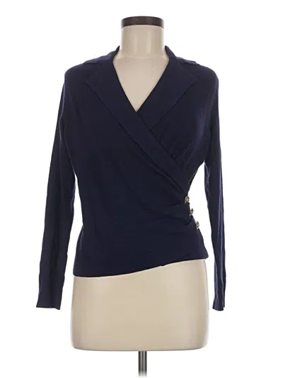Pre-owned Grace Karin Cardigan Sweater In Blue