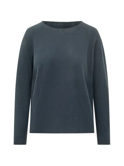 Gran Sasso Crew-neck Sweater In Blue