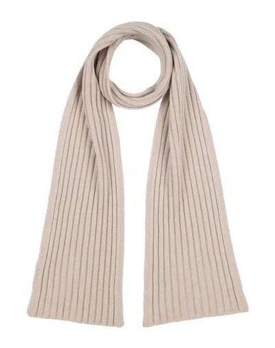 Gran Sasso Man Scarf Beige Size - Virgin Wool, Viscose, Cashmere In Beige