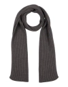 Gran Sasso Man Scarf Brown Size - Virgin Wool