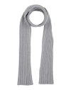 Gran Sasso Man Scarf Grey Size - Virgin Wool, Viscose, Cashmere