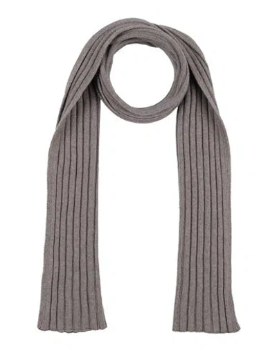 Gran Sasso Man Scarf Grey Size - Virgin Wool, Viscose, Cashmere