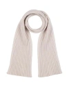 Gran Sasso Man Scarf Ivory Size - Virgin Wool, Viscose, Cashmere In White