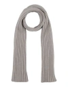 Gran Sasso Man Scarf Light Grey Size - Virgin Wool, Viscose, Cashmere