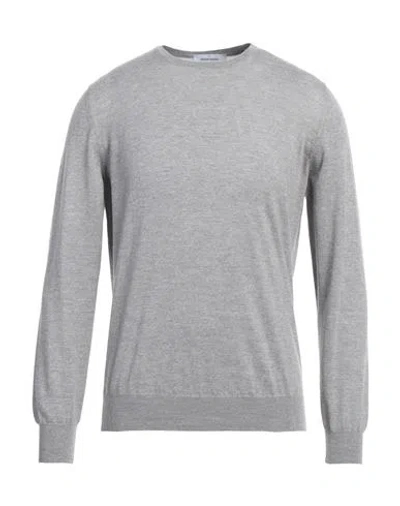 Gran Sasso Man Sweater Grey Size 40 Virgin Wool In Grey