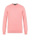 Gran Sasso Man Sweater Pink Size 48 Cotton, Cashmere