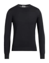 Gran Sasso Man Sweater Steel Grey Size 36 Virgin Wool