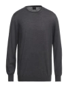 Gran Sasso Man Sweater Steel Grey Size 44 Virgin Wool