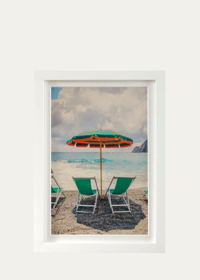 Gray Malin The Umbrella Cinque Terre Mini Giclee Print
