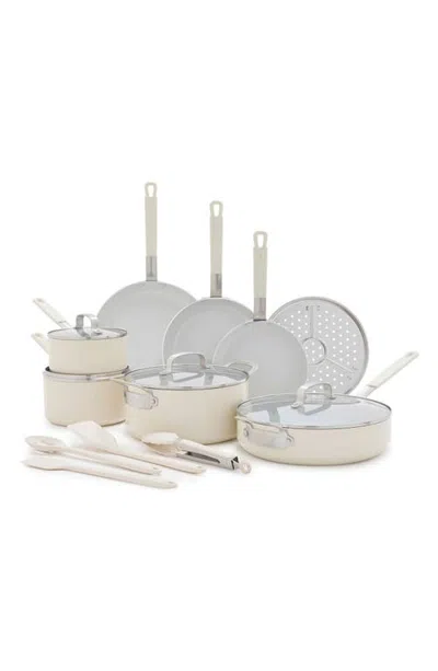 Greenpan Bobby Flay 13-piece Nonstick Cookware Set In Pink