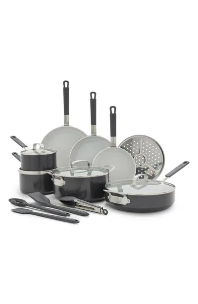 Greenpan Bobby Flay 13-piece Nonstick Cookware Set In Gray