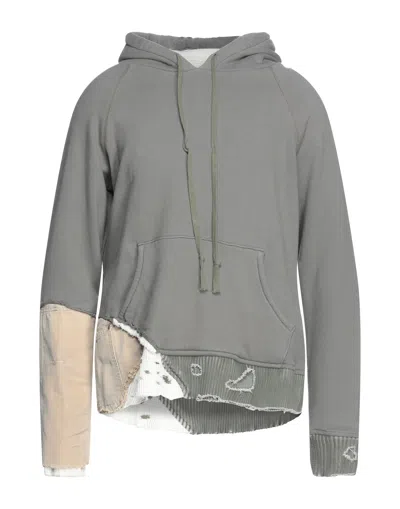 Greg Lauren Sweatshirts In Military Green