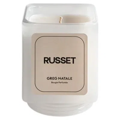 Pre-owned Greg Natale Russet Candle By  In Brown
