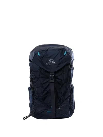 Gregory Logo-print Panelled Backpack In Blue