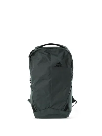 Gregory Rhune 22 Logo-print Panelled Backpack In Green