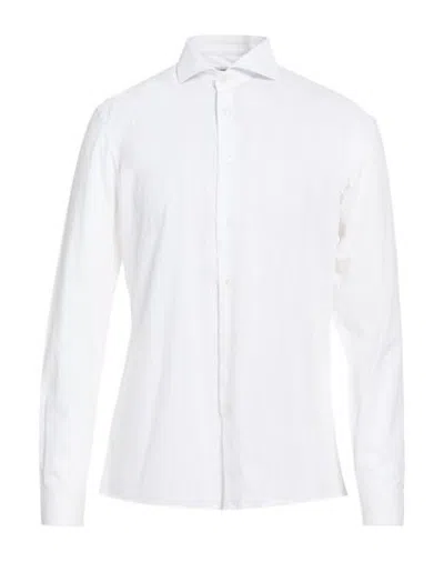 Grey Daniele Alessandrini Man Shirt White Size 15 ¾ Cotton