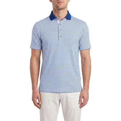 Greyson Macabee Performance Polo In Arctic/iona