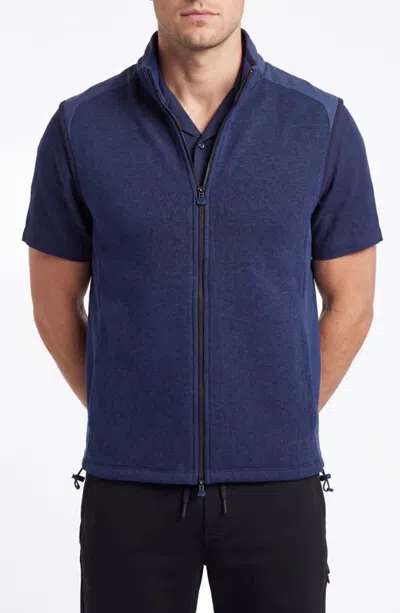 Greyson Sequoia Luxe Vest In Navy Heather
