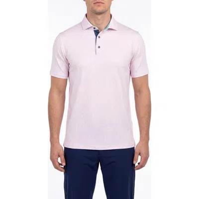 Greyson Silent Pact Performance Polo In Arctic