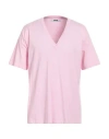 Grifoni Man T-shirt Pink Size S Cotton