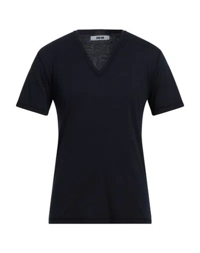 Grifoni Man T-shirt Midnight Blue Size S Cotton