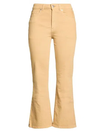 Grifoni Woman Jeans Camel Size 26 Cotton, Elastane In Brown