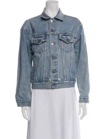 Pre-owned Grlfrnd Denim Jacket In Blue