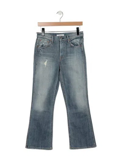 Pre-owned Grlfrnd High-rise Flared Jeans W/ Tags In Blue