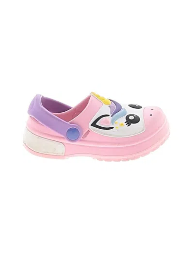 Pre-owned Ground Up Kids' Clogs In Pink