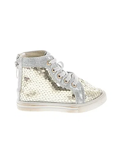 Pre-owned Ground Up Kids' Sneakers In Silver