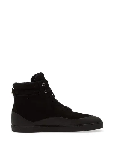 Groundies Torino High-top Lace-up Sneakers In Black