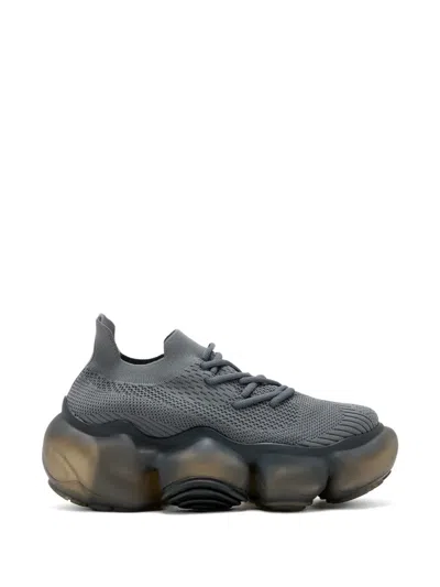 Grounds Lace-up Matte Sneakers In Multi
