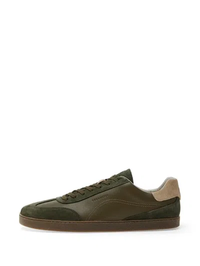 Grounds Panelled Suede-trim Sneakers In Multi