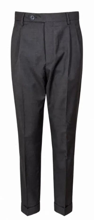 Gta Brown Cotton Trousers