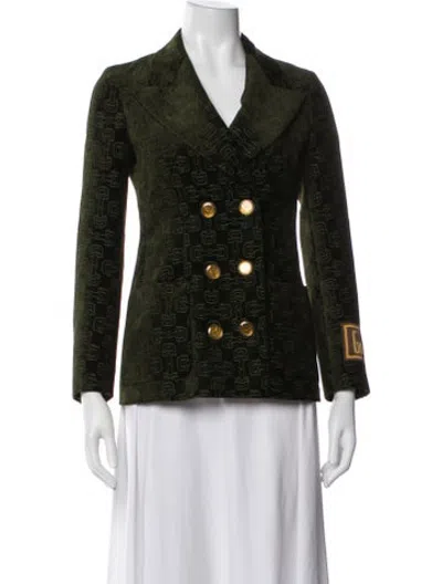Pre-owned Gucci 2021 Music Is Mine Blazer In Green