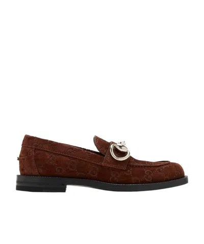 Gucci Boulevard Loafers In Brown