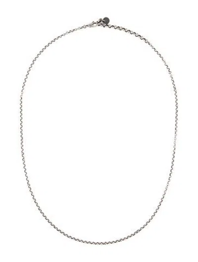 Pre-owned Gucci Chain Necklace, 20" In Multicolor