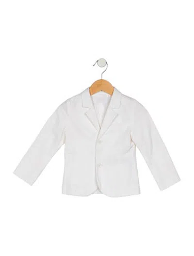 Pre-owned Gucci Babies' Cotton Blazer In White
