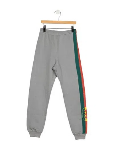 Pre-owned Gucci Kids' Cotton Sweatpants W/tags In Grey
