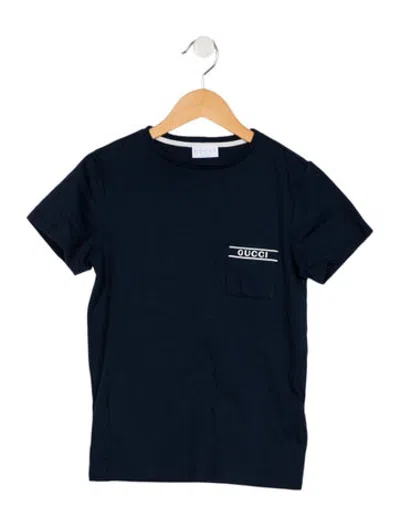 Pre-owned Gucci Kids' Cotton T-shirt In Blue