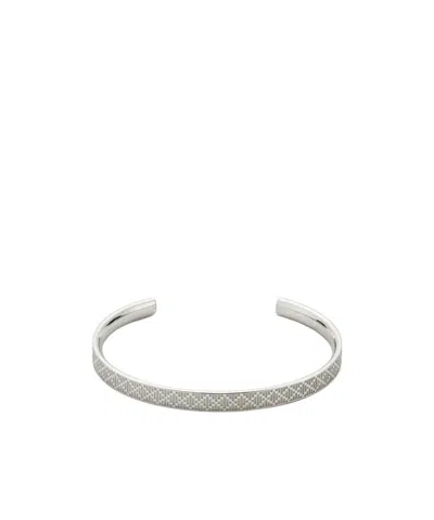 Gucci Diamante Cuff Bracelet In Silver