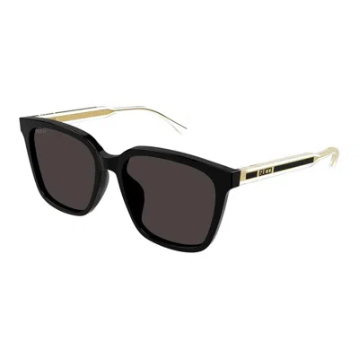Gucci Gg Sunglasses For Men In Black