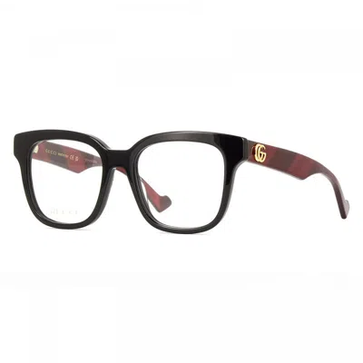Gucci Gg0958o Shiny Mini Eyeglasses In Black