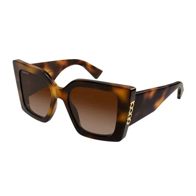 Gucci Gg2039s Mini Sunglasses In Brown