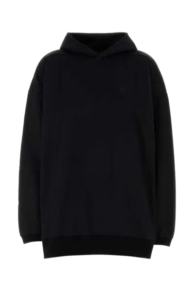 Gucci Hoodie Sweatshirt In Black
