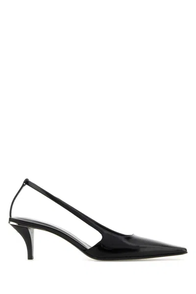 Gucci Leather Pumps With 5.5 Cm Heel For Women In Black