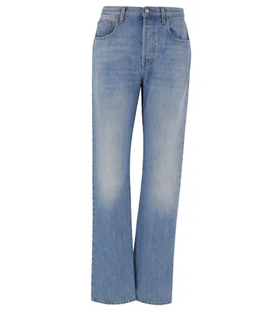 Gucci Light Blue High Rise Jeans
